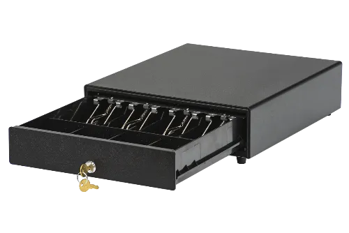 Денежный ящик АТОЛ SB-330-B черный, 330*380*90, механический